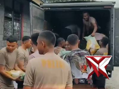 POLRES JAYAWIJAYA BERSAMA BULOG GELAR GERAKAN PANGAN MURAH UNTUK JAGA STABILITAS HARGA BERAS