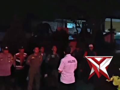 Kapolsek Caringin Polres Bogor Akp Hendra Kurnia SH,.MM pimpin patroli KRYD Rutin malam minggu.