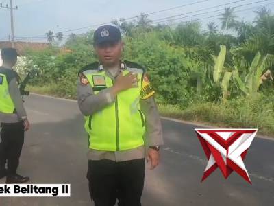 POLSEK BELITANG II MELAKSANAKAN PATROLI