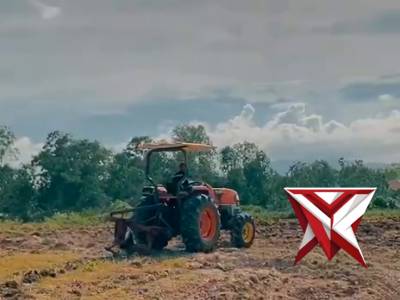 Penggarapan lahan ketahanan pangan binaan polres maluku barat daya