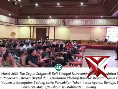 Densus 88 AT Polri dan ICMI Badung Gelar Simposium Anti Radikalisme, Sebarkan Pesan Kebaikan di Bula