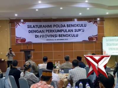 Kapolda Bengkulu Hadiri Silaturahmi & Deklarasi Damai Lintas Suku