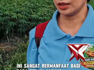 Kapolri Pimpin Tanam Raya Jagung Kuartal I 2026 di Ogan Ilir