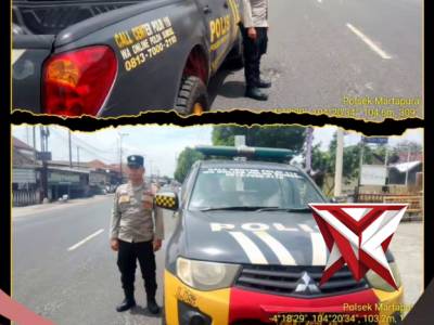 patroli pagi polsek martapura cegah 3c - PoliceTube