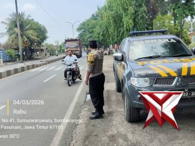 Patroli Bluelight Polsek Nguling