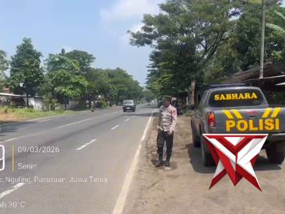 Patroli Bluelight Polsek Nguling