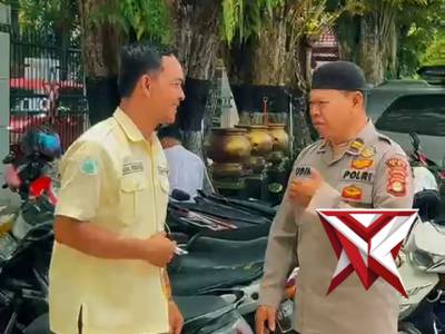 Sambang Masjid Agung Sholihin, Sat Binmas Polres OKI Sampaikan Pesan Kamtibmas - PoliceTube