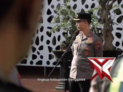 Sukses Amankan Ramadan hingga Lebaran, Kapolres Trenggalek Apresiasi Kinerja Anggota - PoliceTube