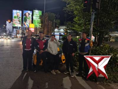 PELAKSANAAN PATROLI MALAM HARI POLSEK SUKASARI POLRESTABES BANDUNG STRONG POINT TL GEGERKALONG