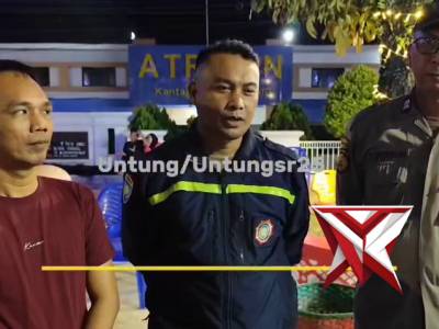 Tim Polsek Gading Cempaka Polresta Bengkulu melakukan patroli terhadap para remaja yang berkumpul di