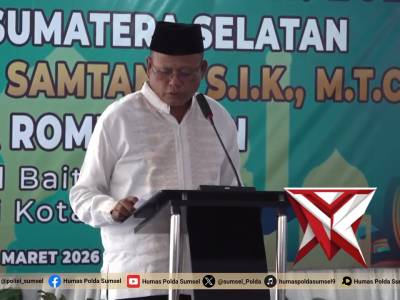 Safari Ramadhan, Wakapolda Sumsel Pererat Silaturahmi dan Salurkan Bansos di Kota Prabumulih  PRABUM
