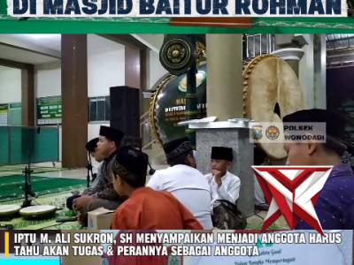Sosialisasi tentang penyalahgunaan narkoba dan dampsak judi online oleh Kapolsek Wonodadi Iptu M. Al - PoliceTube