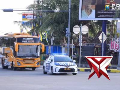 Pengecekan Pos Pengamanan Ops Ketupat Semeru 2026 di Wilayah Madiun