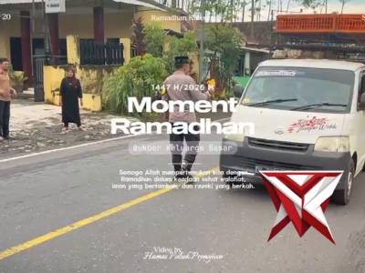 POLSEK PRONOJIWO BAGI TAKJIL UNTUK WARGA MASYARAKAT