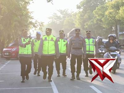 Kapolres Cek Pelaksanaan AG Pagi, Dukung Anggota di Lapangan