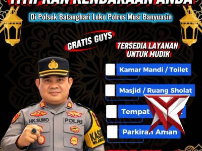 Titip kendaraan di Polsek GRATIS