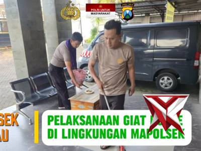 GIAT KORVE DI LINGKUNGAN POLRI MAPOLSEK DAU