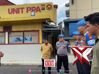 Giat Kasi Propam beserta kasat tahti dan anggota melaksanakan Giat kontrol ruang  tahanan PolresMuba