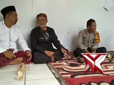 Bhabinkamtibmas Aipda Syihabulmillah, S.Pd. laksanakan sambang kepada warga masyarakat