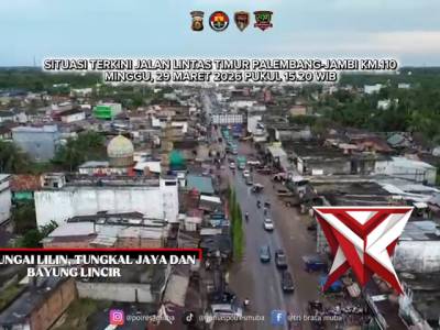 Situasi Lalin Sungai Lilin, Tungkal Jaya da Bayung Lencir