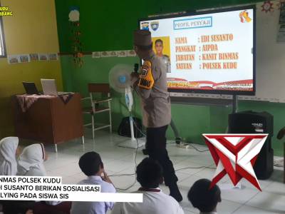 sosialisasi anti bullying di SDIT kudu banjar