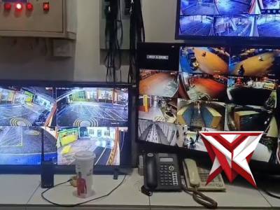 Patroli pantau obyek vital MPS Sampoerna Pugeran, Kec. Gondang.