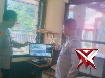 Serah terima piket penjagaan