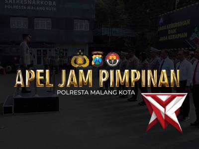 Apel Jam Pimpinan Kapolresta Malang Kota
