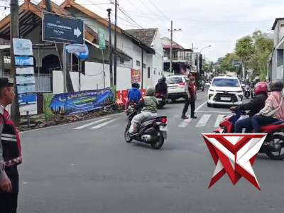 Anggota Sat Samapta Polres Batu yang tergabung dalam KRYD pasca Operasi Ketupat Semeru 2026 hadir di