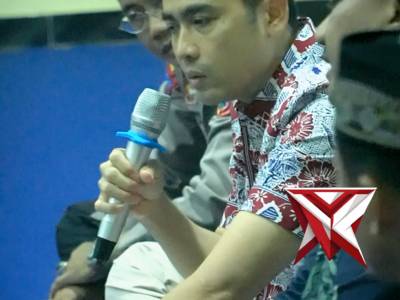 Kapolres Pacitan menggelar kegiatan Halal Bihalal bersama Persaudaraan Kepala Desa Indonesia (PKDI)