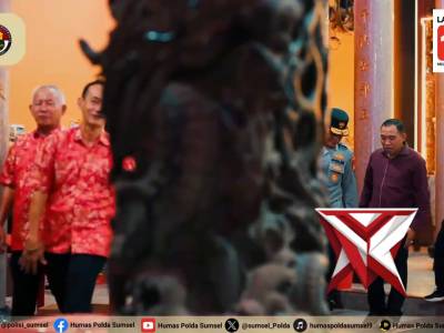 Kapolda Sumsel tinjau tempat ibadah imlek - PoliceTube