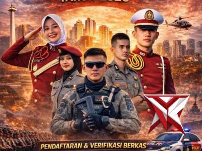 Penerimaan Terpadu Anggota POLRI Tahun Anggaran 2026 akan Sudah dibuka!