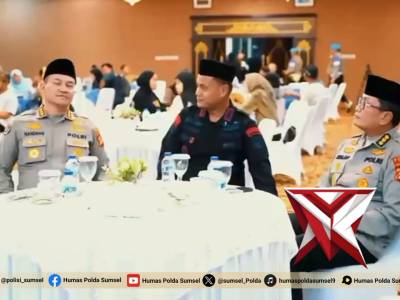 Gelar Buka Puasa Bersama Awak Media, Kapolda Sumsel tegaskan kemitraan strategis - PoliceTube