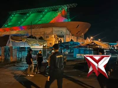 Beri kenyaman pada masyarakat Regu A SOC sat Samapta polres OKI gelar patroli