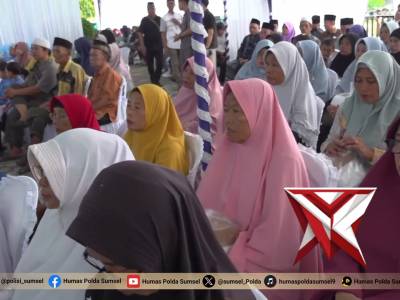 Safari Ramadhan, Wakapolda Sumsel Pererat Silaturahmi dan Salurkan Bansos di Kota Prabumulih