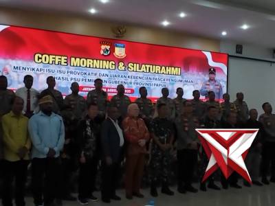 Coffee Morning Polda Papua