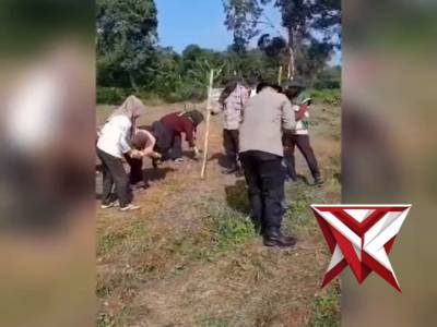 Penanaman Jagung Kuartal I Polsek Sekayu