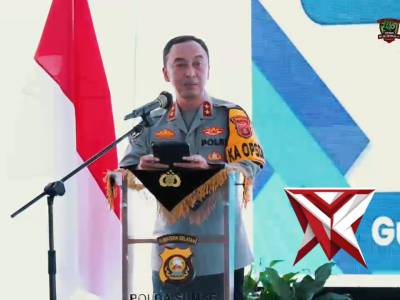 Lebaran Makin Tenang! Irjen Pol Sandi Nugroho Pimpin Langsung Gerakan Pangan Murah   Kabar gembira u