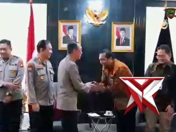 Kapolda Sumatera Selatan Irjen Pol Dr. Sandi Nugroho menerima audiensi jajaran pimpinan PLN UID S2JB