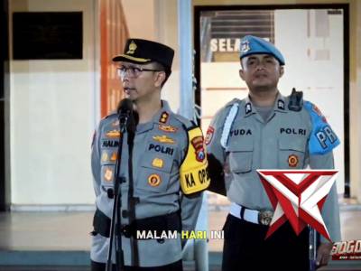 Pastikan Malam Kamtibmas Lebaran Kondusif, Polres Trenggalek Kedepankan Preventif dan Humanis