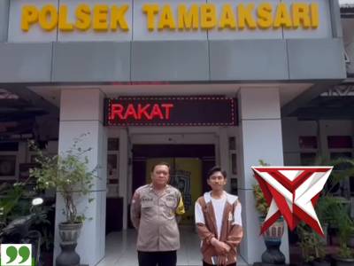 Pengembalian Hp Hilang oleh Polsek tambaksari