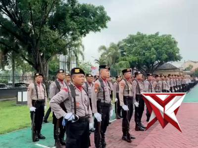 Kapolres pimpin upacara