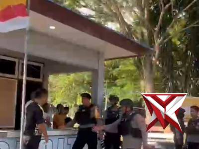 Patroli dalmas yang di pimpin kasat samapta