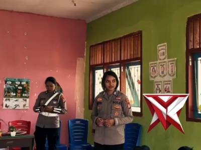 Kegiatan polwan polres maluku barat daya