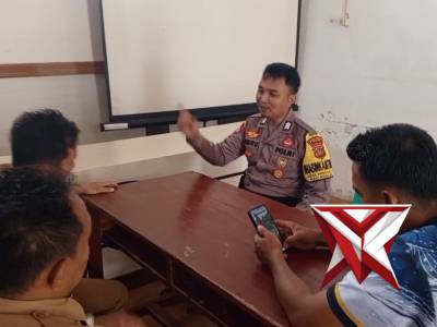 Personil Polsek Riau Silip Bersama Bhabinkamtibmas Giat Silaturahmi