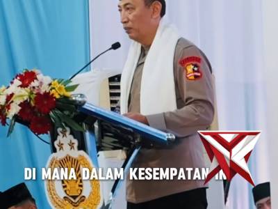 Kapolri hadiri Safari Ramadhan 1447 H di Polda Sumsel