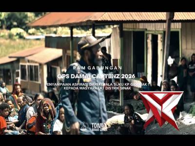 Pam Gabungan Ops Damai Cartenz 2026
