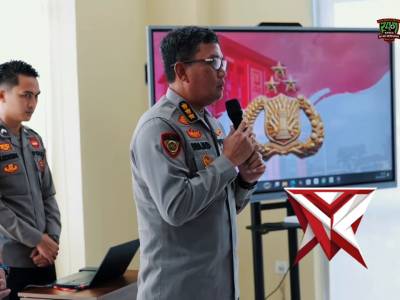 Kapolda Sumatera Selatan, Irjen Pol Dr. Sandi Nugroho, memimpin kegiatan Coffee Morning