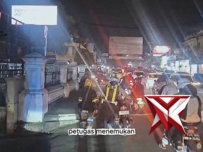 Aksi nyata kembali ditunjukkan oleh anggota Satlantas Polres Cianjur.