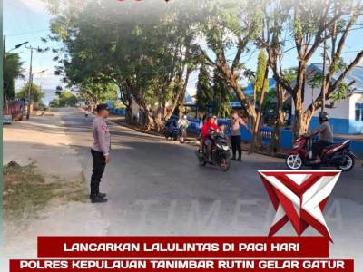 Lancarkan lalulintas di pagi hari